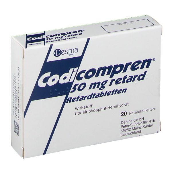 Codein Tabletten Codi Compren 50mg